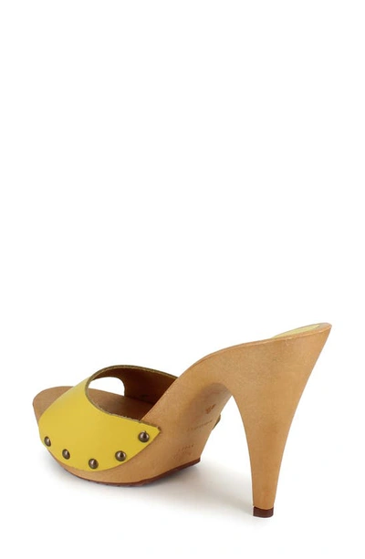 Shop Candies Candie's Viviana Slide Sandal In Mustard