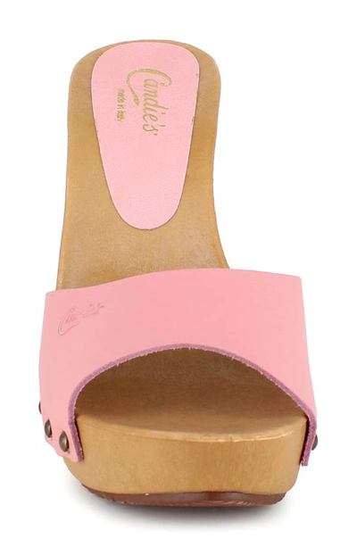 Shop Candies Candie's Viviana Slide Sandal In Pink