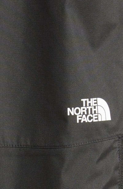 The North Face Kids' Antora Waterproof Packable Recycled Polyester Rain Pants In Black