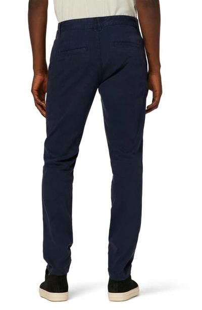 Hudson Jeans Slim Straight Leg Chinos In Blazer