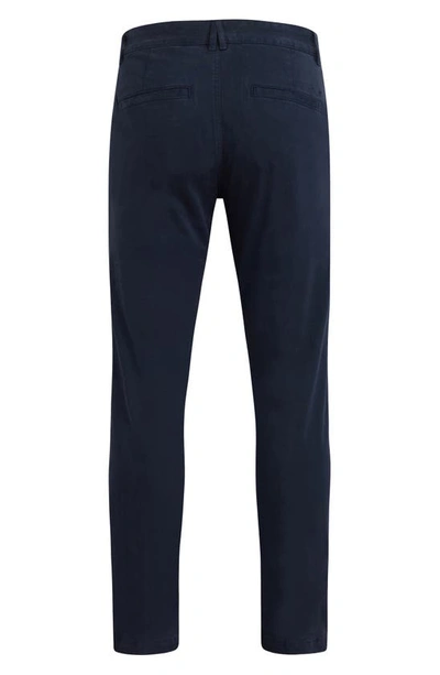 Hudson Jeans Slim Straight Leg Chinos In Blazer