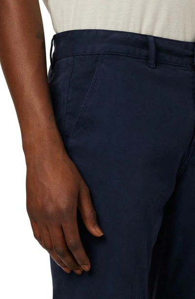 Hudson Jeans Slim Straight Leg Chinos In Blazer