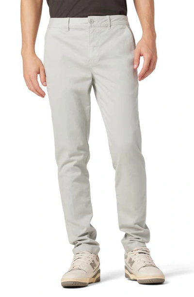 Shop Hudson Slim Straight Leg Chinos In Gray Mist