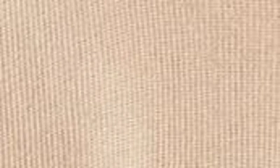Anne Klein Peplum Long Cardigan In Latte