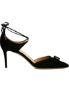 FERRAGAMO 'Carolyn' pumps,SUEDE100%