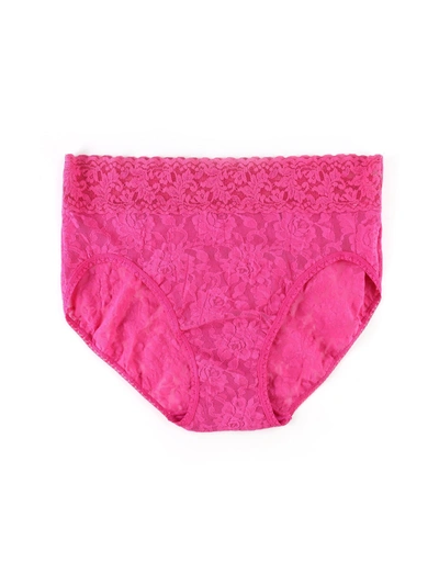 Shop Hanky Panky Signature Lace French Brief Intuition Pink Sale In Multicolor