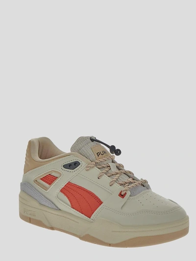 Shop Puma Sneakers In Cream