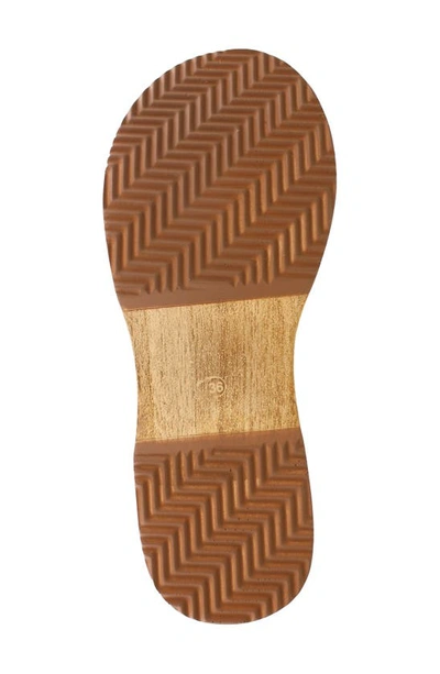 Candies Elisa Platform Sandal In Burnt Orange