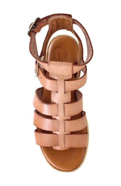 Shop Candies Moramy Ankle Strap Platform Sandal In Camel