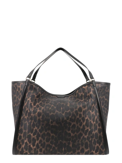 Shop Tom Ford Shoulder Bag In Natural Print