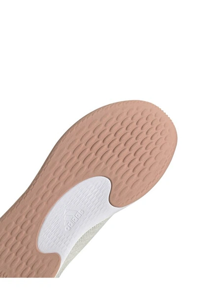 Adidas Originals Cloadfoam Pure Running Shoe In Grey/ White/ Silver Metallic