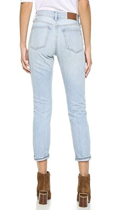 Shop Madewell Perfect Summer Jeans In Fitzgerald Wash