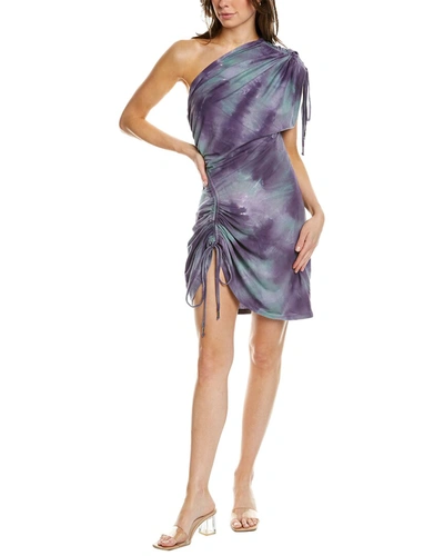 Shop Iro Tarolie Mini Dress In Purple
