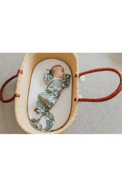 Shop Copper Pearl Newborn Knotted Gown In Atwood