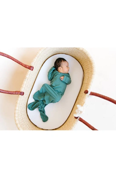 Copper Pearl Newborn Knotted Gown In Journey