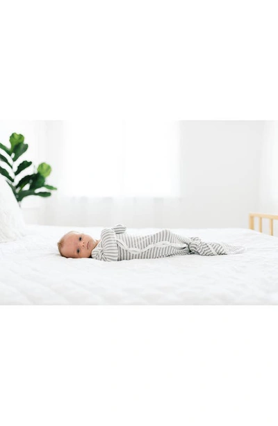 Copper Pearl Newborn Knotted Gown In Everest