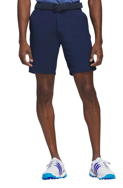 Shop Adidas Golf Ultimate365 Water Repellent Golf Shorts In Collegiate Navy