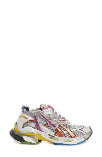 Shop Balenciaga Runner Sneaker In Multicolor