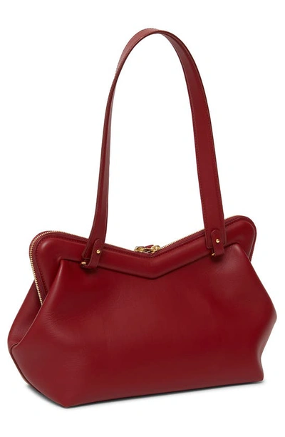 Mansur Gavriel M Frame Bag In Cherry