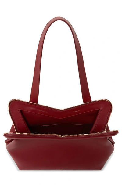 Mansur Gavriel M Frame Bag In Cherry