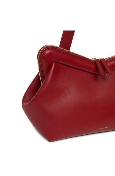 Mansur Gavriel M Frame Bag In Cherry