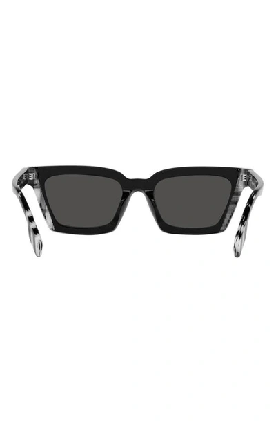 Burberry Briar 52mm Square Sunglasses In Dark Grey