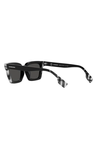 Burberry Briar 52mm Square Sunglasses In Dark Grey