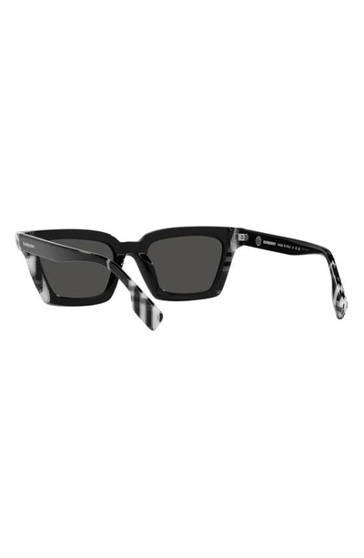 Burberry Briar 52mm Square Sunglasses In Dark Grey