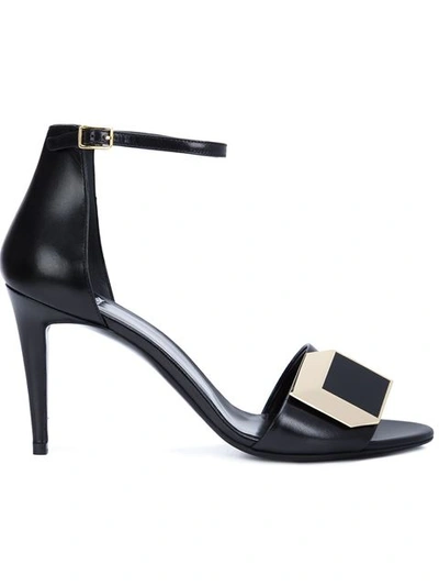 Pierre Hardy 'dé D'or' Sandals In Black