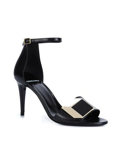 Shop Pierre Hardy 'dé D'or' Sandals In Black