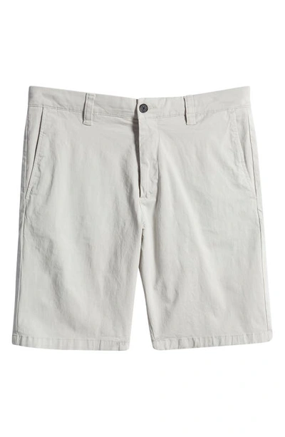 Shop Nn07 Crown Stretch Organic Cotton Chino Shorts In Harbor Mist