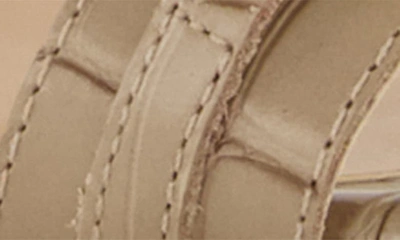 Dune London Manual Ankle Strap Sandal In Taupe