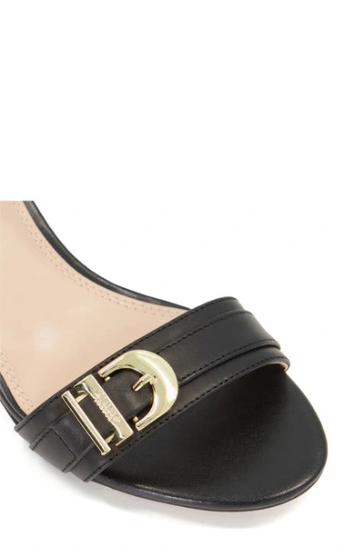 Shop Dune London Jessie Ankle Strap Sandal In Black