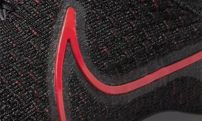 Shop Nike React Infinity Run Flyknit 3 Running Shoe In Black/ Siren Red/ Volt