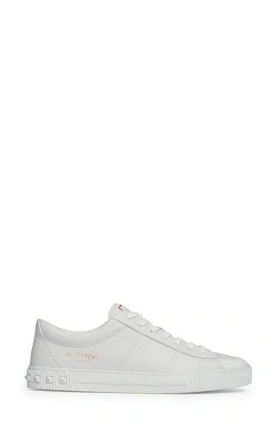 Shop Valentino Cityplanet Sneaker In 0bo-bianco/ Bianco