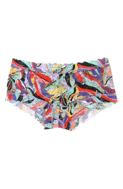 Shop Hanky Panky Daily Lace™ Print Boyshorts In Summer Solstice