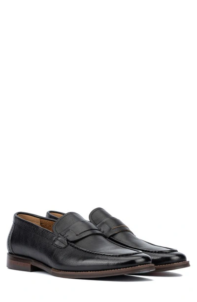 Shop Vintage Foundry Rawson Penny Loafer In Black