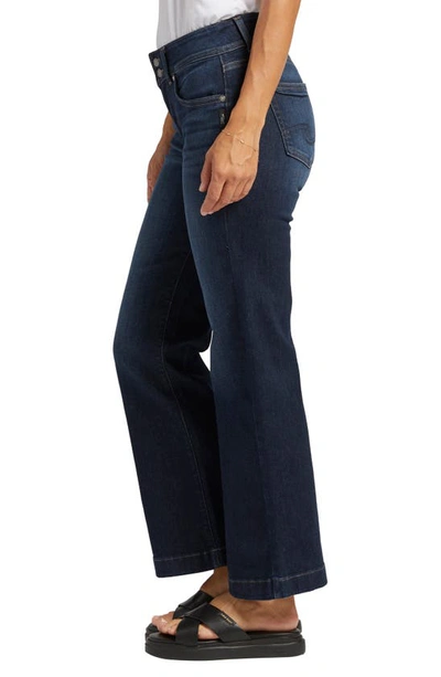 Shop Silver Jeans Co. Suki Mid Rise Trouser Jeans In Indigo