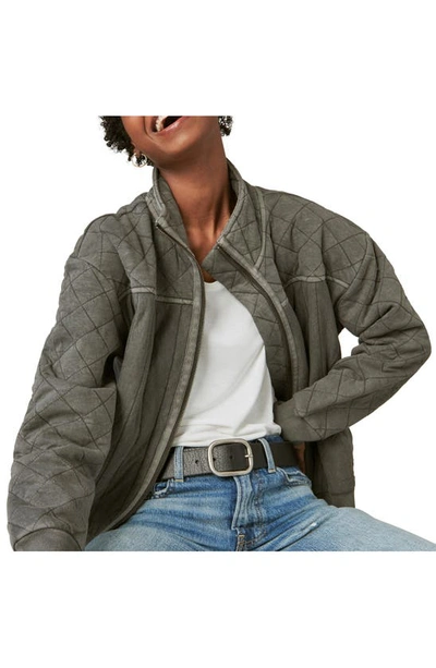 Lucky Brand Sandwash Dolman T-shirt In Bright White