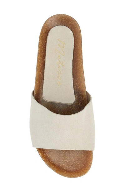 Shop Matisse Paradise Slide Sandal In Oat