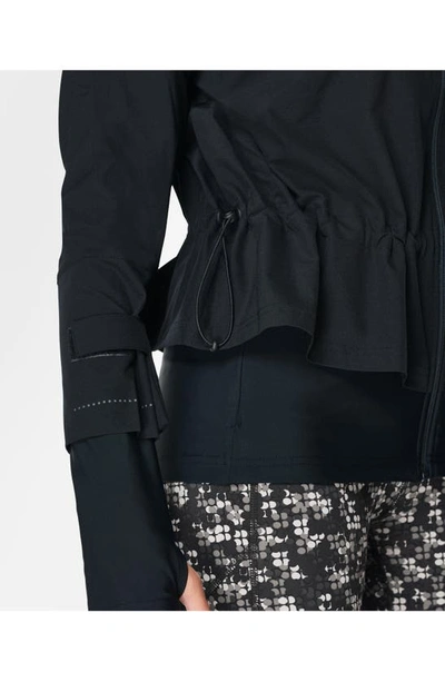 Shop Sweaty Betty Fast Lane Running Jacket In Black