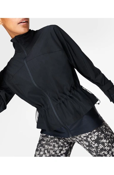 Shop Sweaty Betty Fast Lane Running Jacket In Black