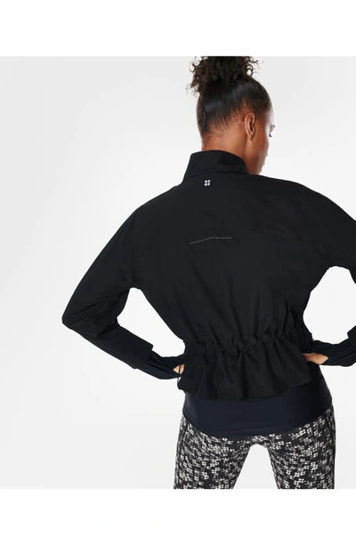 Shop Sweaty Betty Fast Lane Running Jacket In Black