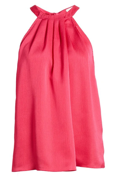 Shop Ted Baker Corrali Pleat Detail Blouse In Bright Pink