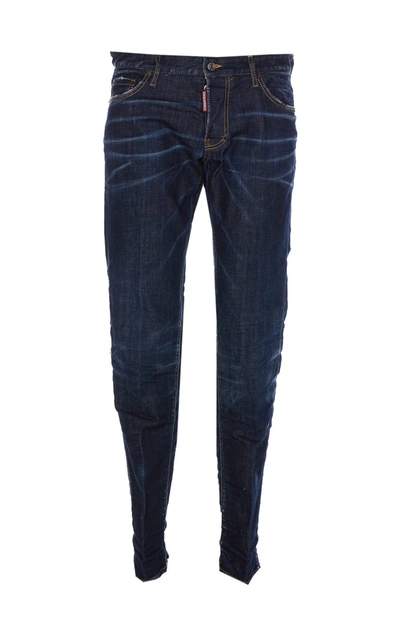 Shop Dsquared2 Denim Slim Jean Jeans In Blue