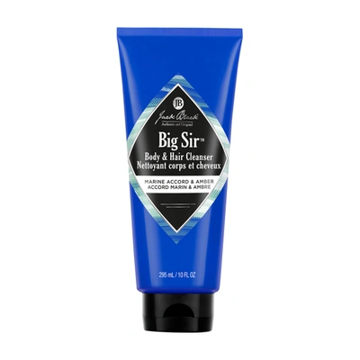 Shop Jack Black Big Sir Body And Hair Cleanser With Marine Accord And Amber In 10 Fl oz