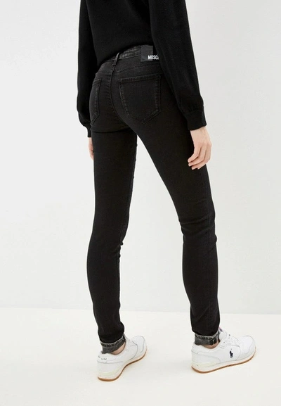 Shop Love Moschino Black Cotton Jeans &amp; Women's Pant