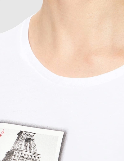 Shop Love Moschino White Cotton Tops &amp; Women's T-shirt