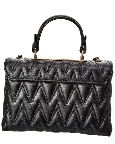 Valentino by Mario Valentino Lynn Leather Shoulder Bag on SALE
