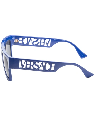 Shop Versace Men's Ve4430u 53mm Sunglasses In Blue